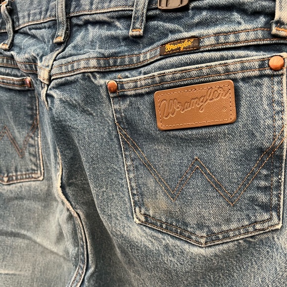 Vintage distressed 1980s Wranglers 36 x 36 - Picture 1 of 5